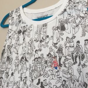 Where’s Waldo Casual Tank Top